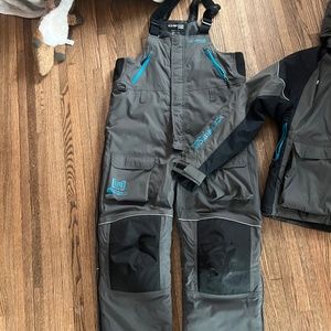 Ice Armor by CLAM floatable ice fishing bibs and coat